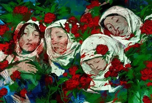 یادبود دختران شهید افغانستان